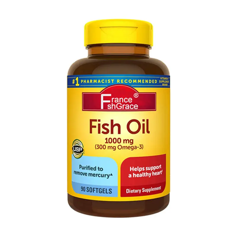 Omega 3 Fish Oil Fish Oil Supplements Omega 3 Supplement for Healthy Heart Brain and Eyes Support