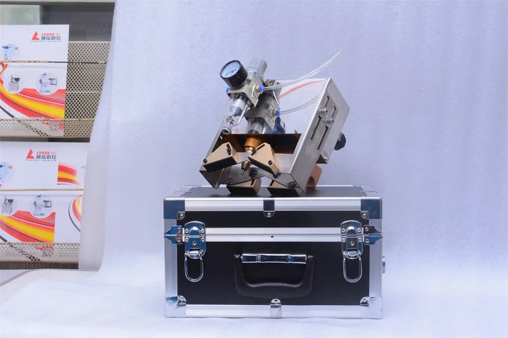 Metal Dot Peen Marking Machine Gas Cylinder Dot Pin Marking Serial Number Punching Machine Pneumatic hand held dot peen marker m