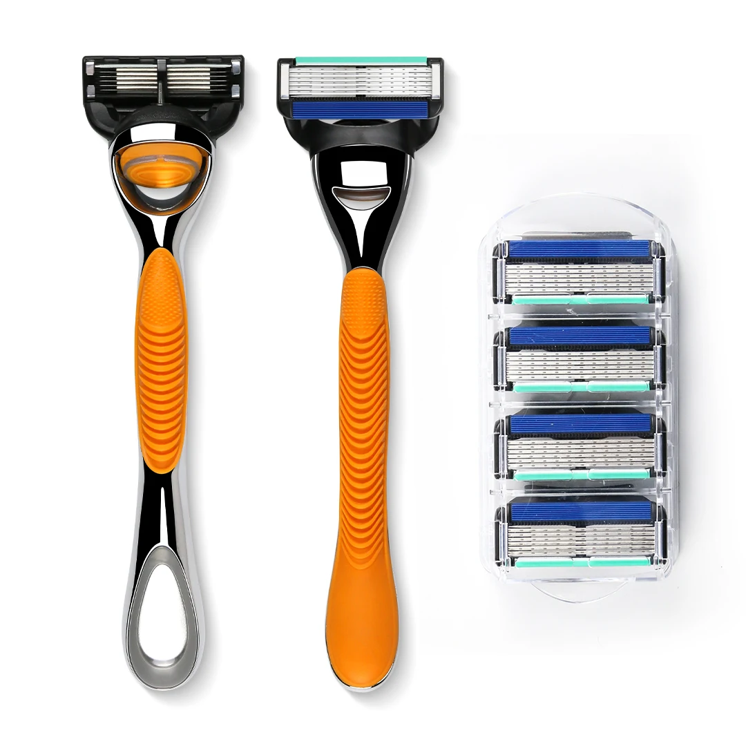 Barber Disposable Razors 3 Disposable Razor Blades Custom Logo Disposable Razor