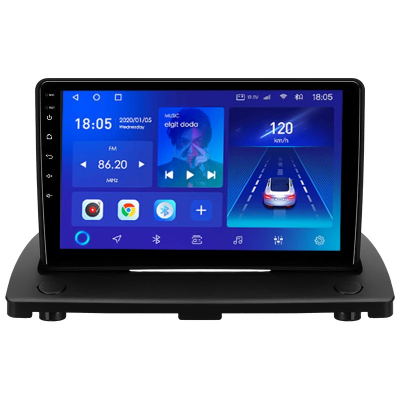 Автомагнитола ISmall 9 дюймов мультимедийный видеоплеер навигация стерео GPS Android экран для Volvo XC90 2002 - 2014