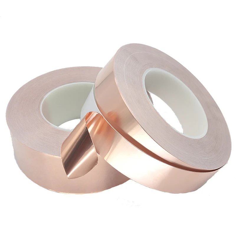conductive EMI  Transformer Winding Copper Foil Tape/U05 copper foil tape for EMI shielding/Copper foil tape
