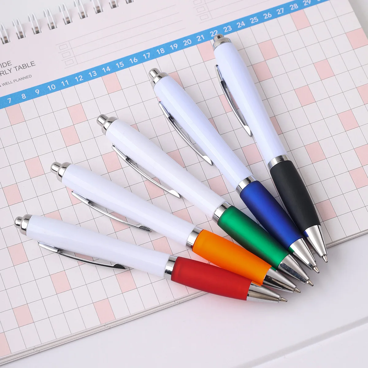 best selling custom cheap promotion gift item ballpoint pens with custom logo QR Code pen