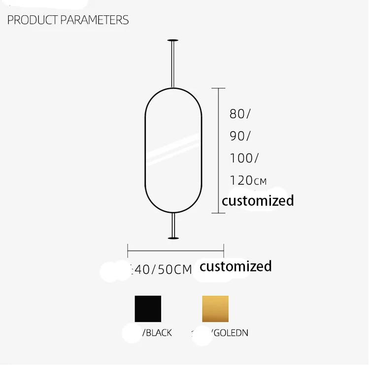 Fullkenlight Hotel Hallway Living Room Lighting Boom Mirror Smart Salon Mirror Bathroom Mirror