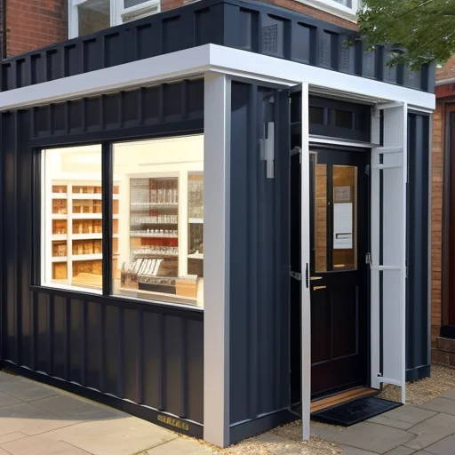 Food Kiosk  Coffee kiosk container custom creative shop mobile house coffee house kiosk milk tea shop corrugated board