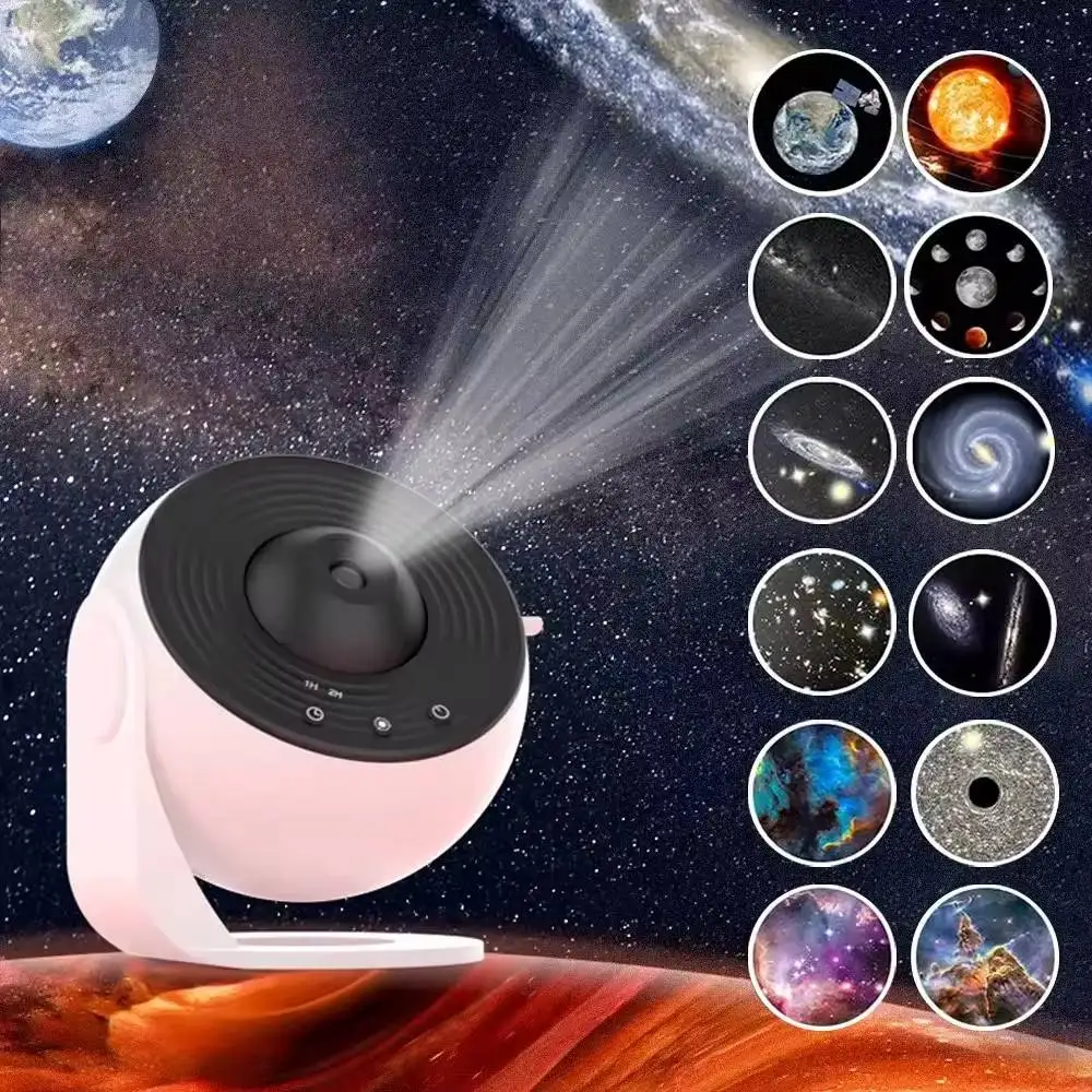 Projector Starry Rotating Planetarium Indoor Decorative home decor bedside Kids Children Gift LED Night Lights