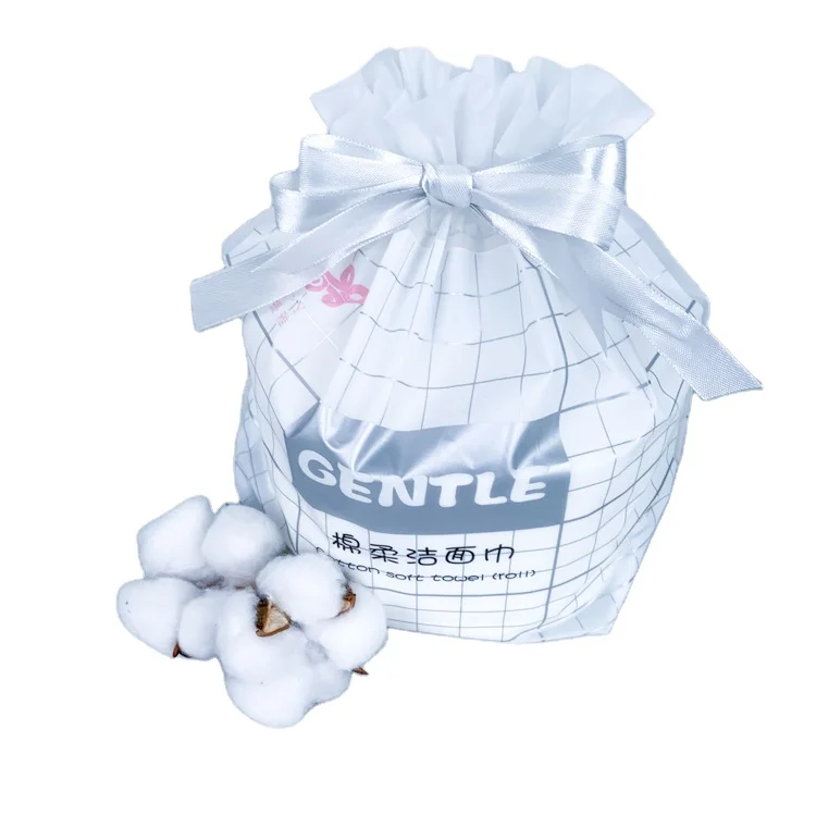 Comfortable cotton towels make-up remover,gentle face towels disposable face towels