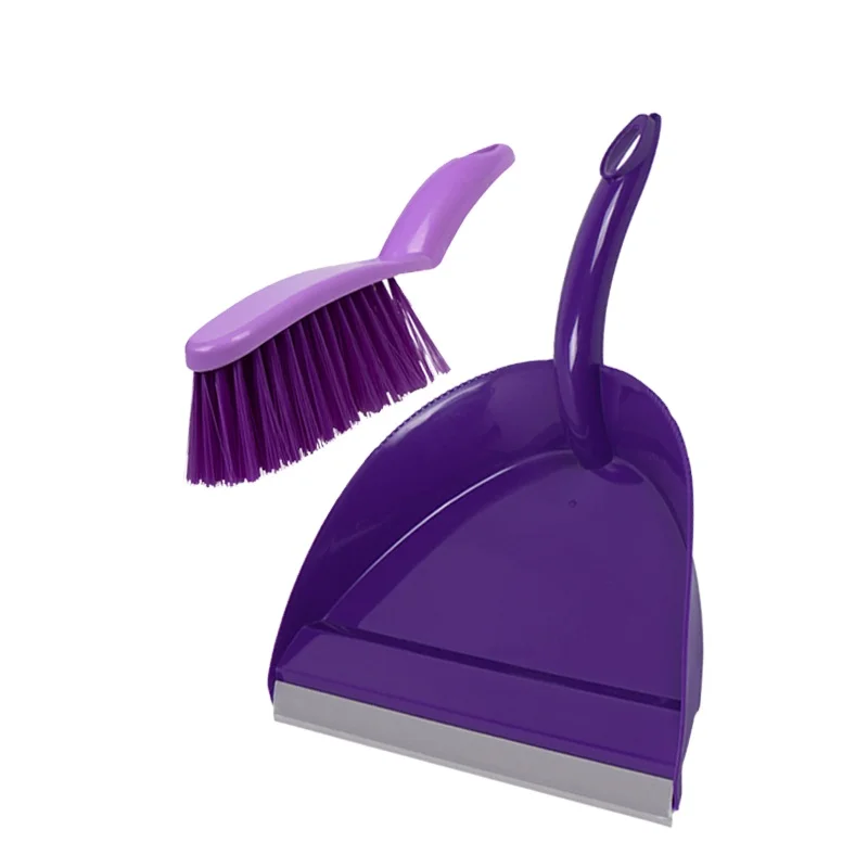 Household Cleaning Tools Accessories Plastic Dustpan with Handheld Brush 12/11KGS Set for Home Use Made in China