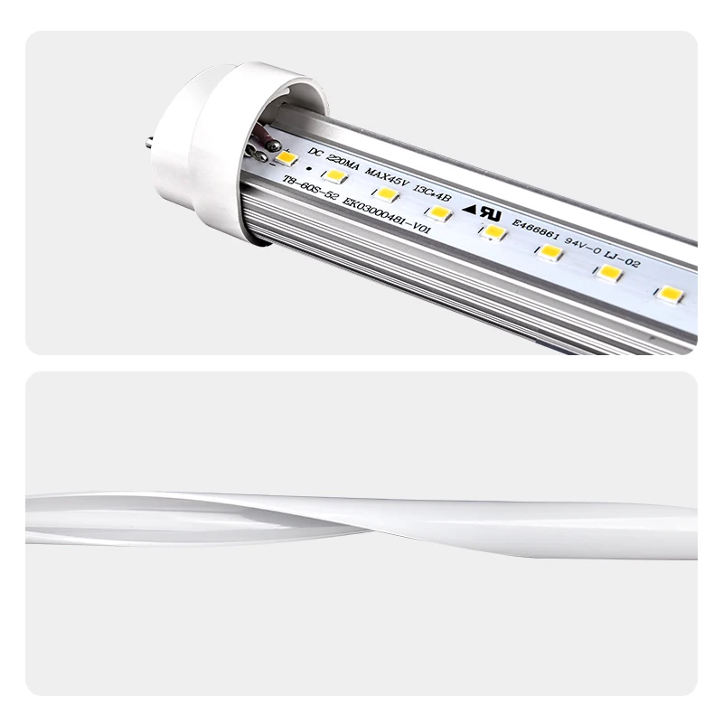 Modern Indoor Lighting Lamp led tube light Aluminum PC 5000k tubo de luz G13 led t8 tubes light