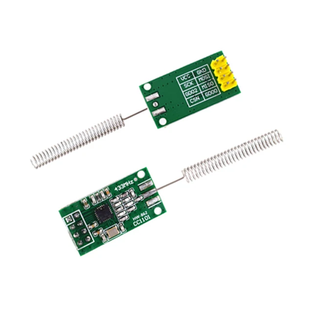 #862 Green board wifi circuit board RF serial port 433M CC1101 10mW Sender Receiver Wireless Module wifi SI4432