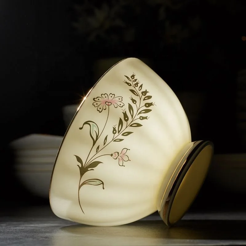 Porcelain Dinnerware Set Ceramic 70 Pieces Luxurious European Tableware Dinner Set Gift Box Minimalist Giveaways Customized Logo