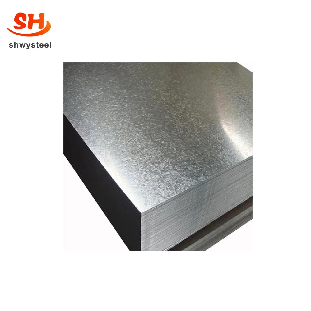 roofing materials rib type corrugated gi sheets steel DX52D galvanized steel plate products 22g gi sheet  planchas galvanizadas