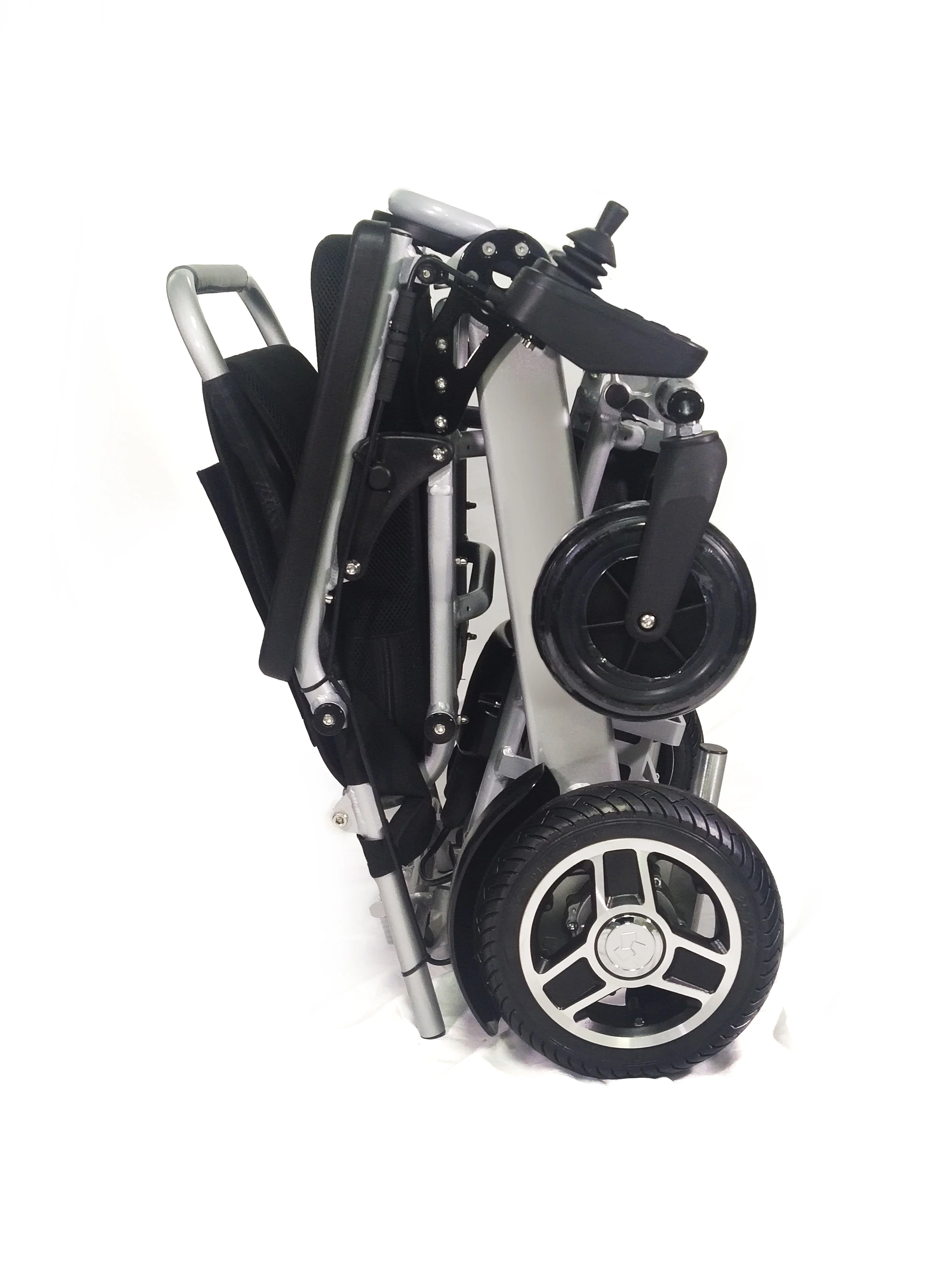 HEDY SEW01 Smart Lightweight Folding SOS Call FM Remote Control Power Electric Mobility Wheelchair for Elderly  and Handicapped