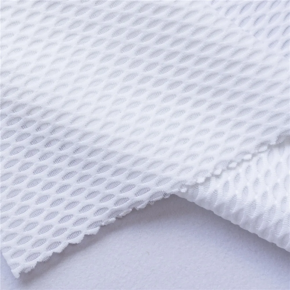 Трикотажная ткань с отверстиями, полиэстер, спандекс, жаккардовая сетчатая ткань