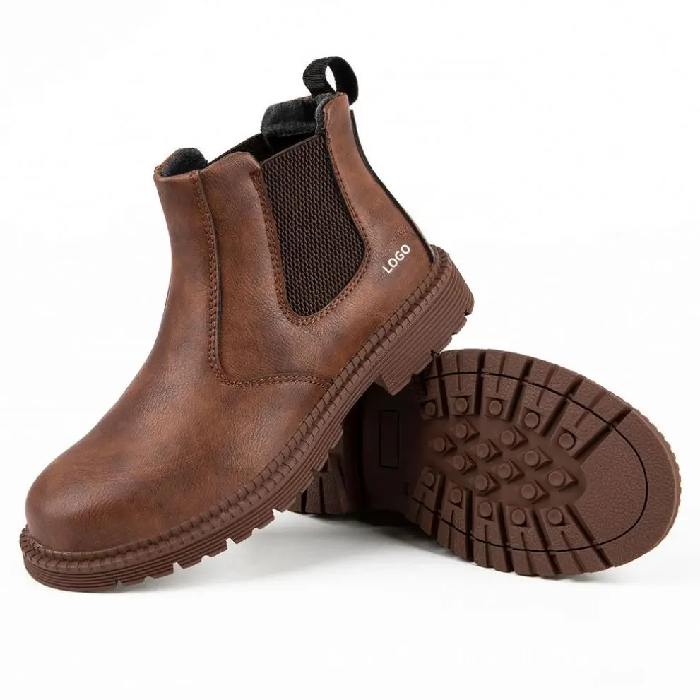 Factory Custom dinggu safety shoes safety caterpillars cat shoes	kids work boots tpu sole safety shoes