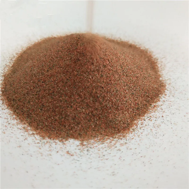 Raw Garnet Sand for blasting by abrasives Abrasive Material 100-120 mesh Almandine Garnet Sand