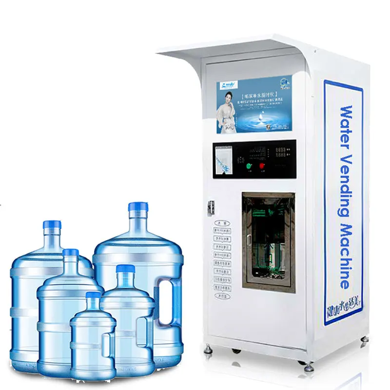 coin operated Reverse Osmosis Ro Purified Water Vending Machine for Drinking