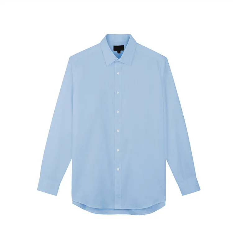 
men non iron solid color dress shirt manufacturers 