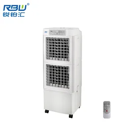 Two Air Outlets Strong Air Flow Low Power Consumption White Air Cooler With 45L Detachable Water Tank