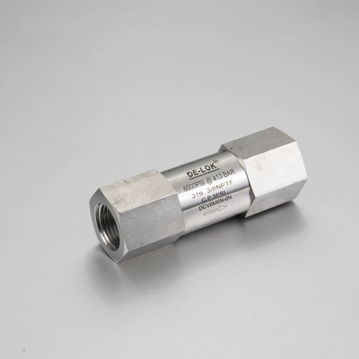 JAZZY DOCV3M Series One-Piece Check Valves Instrument Valves Swagelok Needle  Stainless Steel /Ball Valves