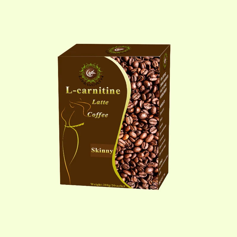 
Lifeworth l-carnitine latte coffee slim 