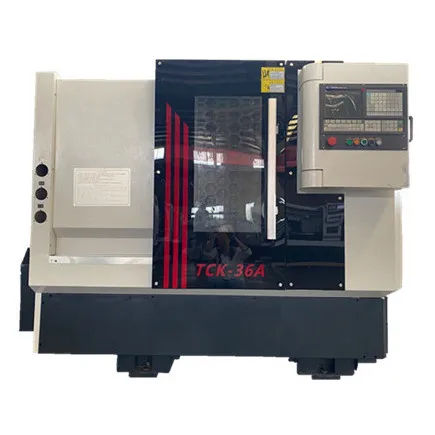TCK36A Slant Bed Heavy Duty Cutting Turning Center Mini Precision CNC Lathe Machine