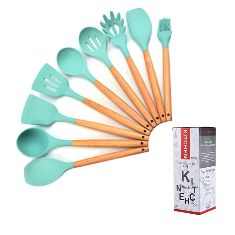 
Kids Silicone Outdoor Reusable Travel Portable Flatware Utensil Set Cutlery 