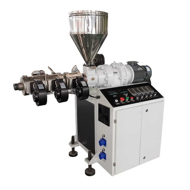 
 Экструзионная линия SJ25/30/45 с одним винтом для шлангов из двух волокон  