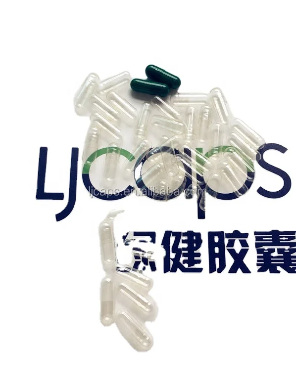 Empty Veggie Yellow/Green Capsules  Shell