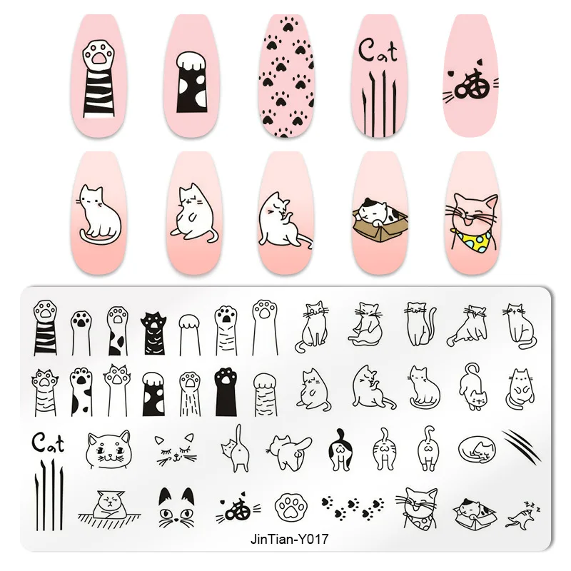 Private Nail Art Stamping Plate OEM Metal Nail Stamper Stamping Plates For Beauty Nails