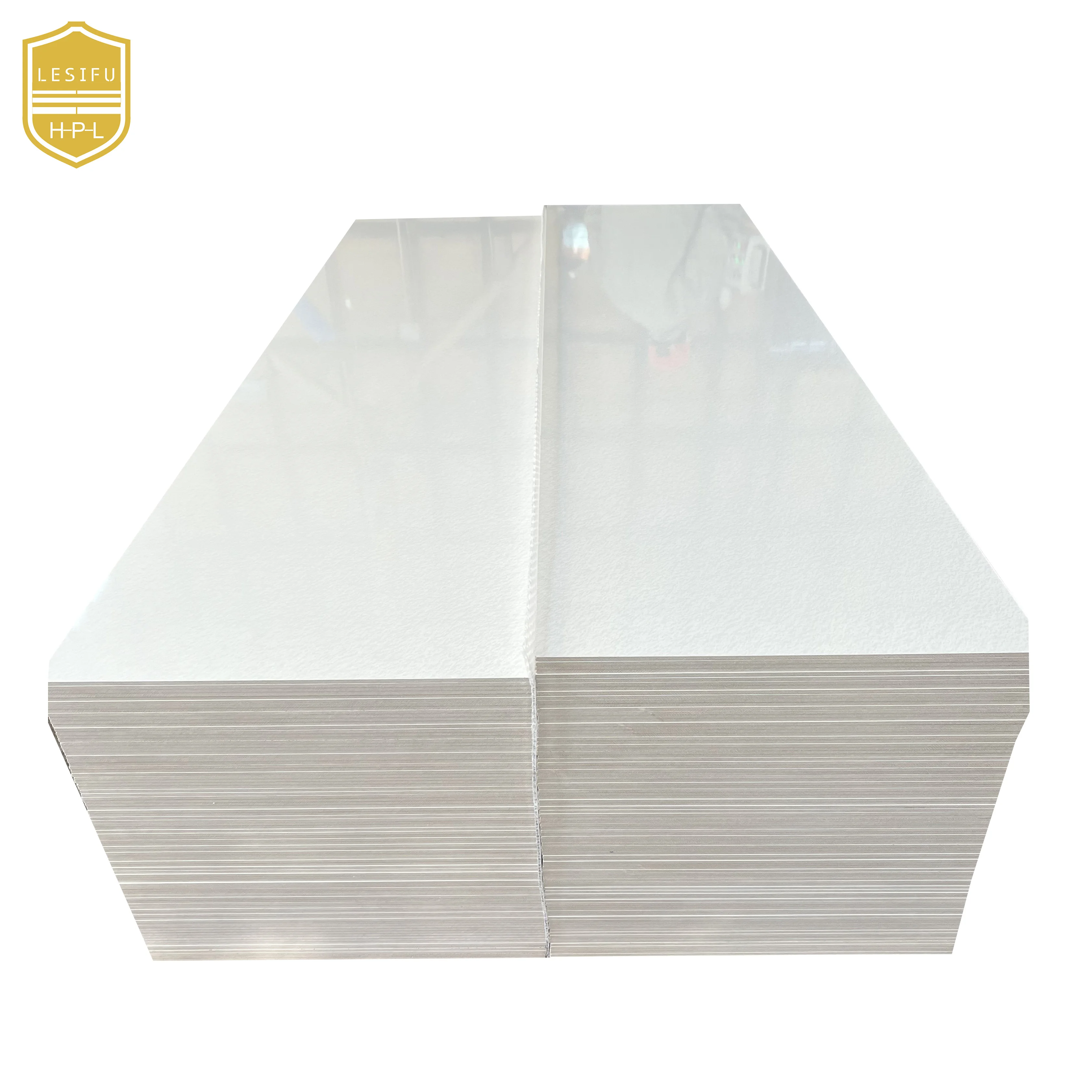 LESIFU Non-asbestos Eco-Friendly HPL Laminated Fiber Cement Board Cladding Fiber Cement Panel For Hospital