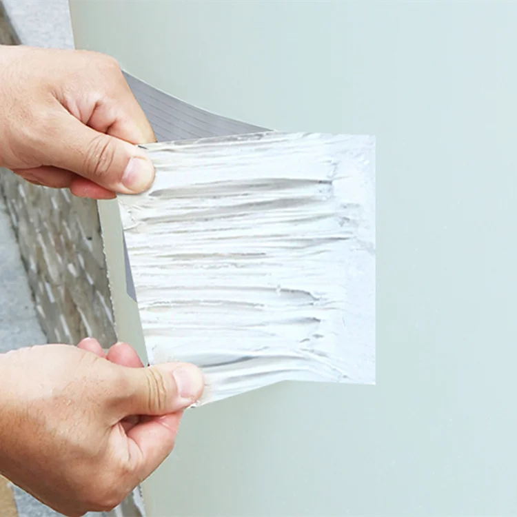 Factory wholesale Super Adhesive autohesion Aluminium Foil for repairing roof