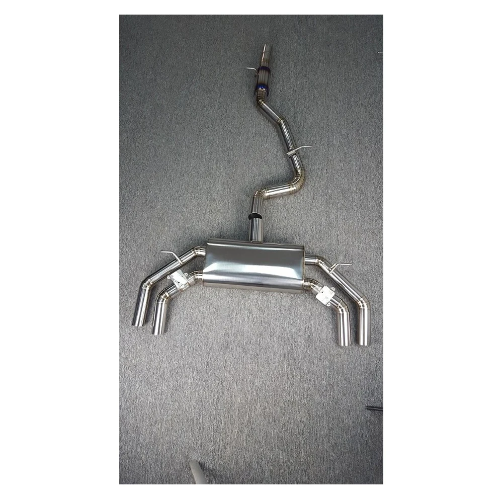 Exhaust Pipe for Audi S3 catback muffler 8V Titanium exhaust catback downpipe Mid Pipe Xpipe Front Pipe Muffler