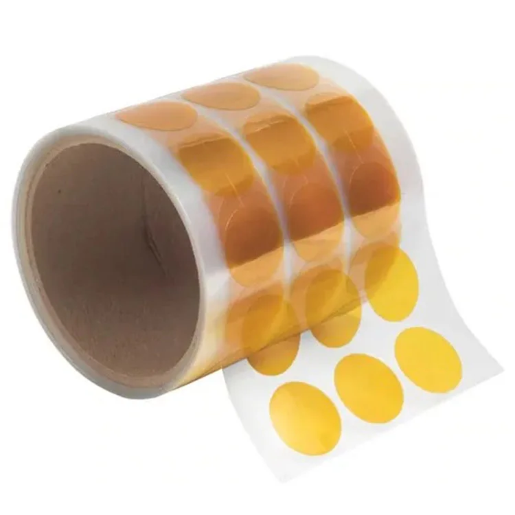 YUFFEN Insulation Polyimide Film Tape Double Single Sided Kaptons Self Adhesive Tape Die Customized Hot Melt Acrylic Cut Golden