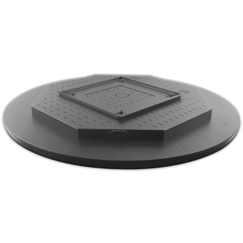 23.6 Inch Round Lcd Digital Signage Display 1500 Nits Circular Screen Ultra High Brightness