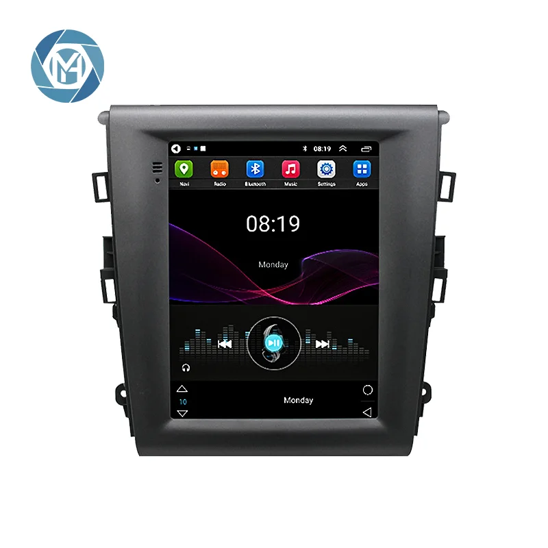 9.7' Telsa Style Vertical Screen Android Car Player For Ford Mondeo 2013-2017 Dvd Multimedia WIFI Gps Navigation Car Radio