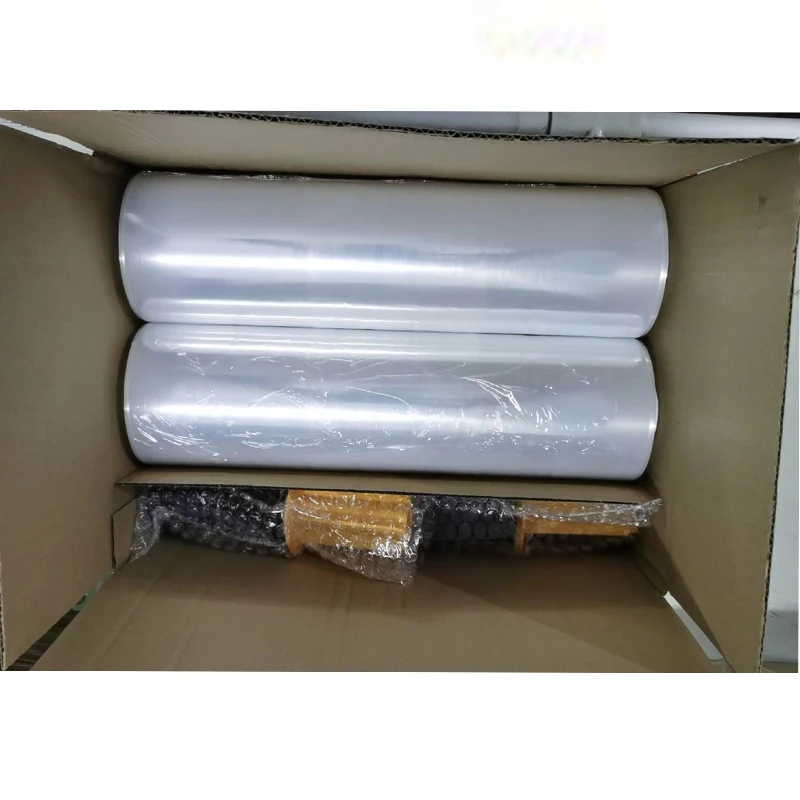 15 Inch x 1000 Feet Shrink Wrap  Stretch Film for Pallet Wrap Industrial Strength Stretch Wrap with Handles