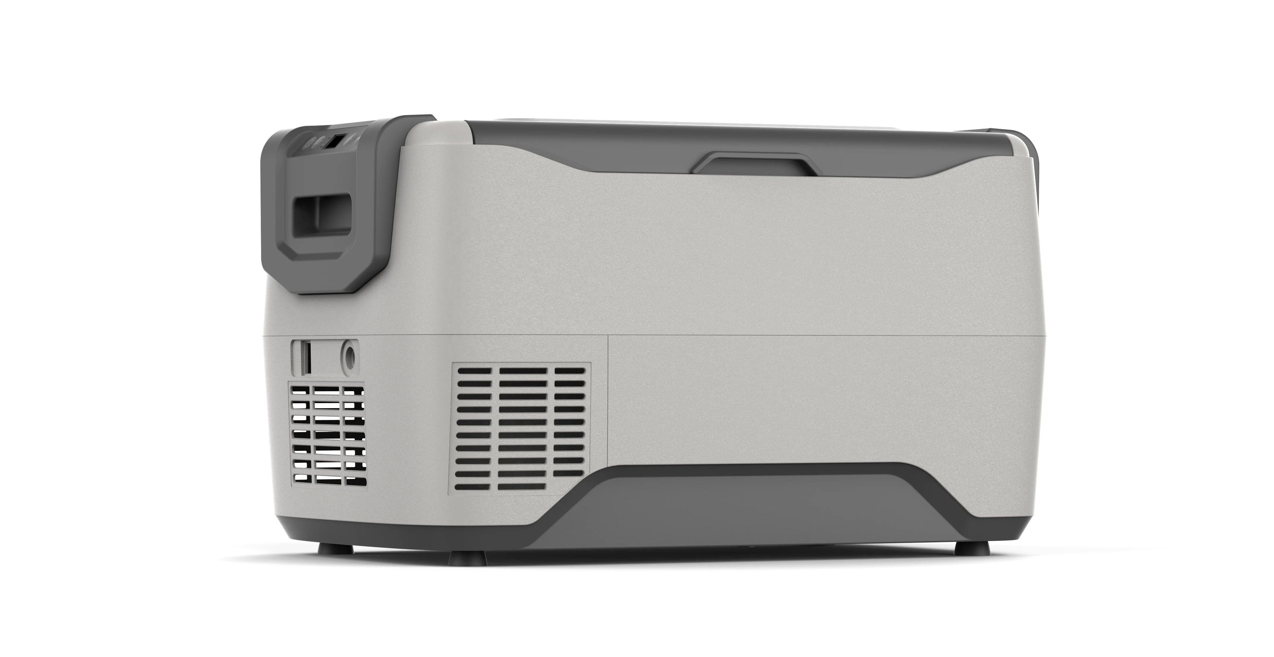 -18 degree True Freezing 12V/24V DC and 220V AC Two Power Cords Portable Mini car mini portable Refrigerator for car