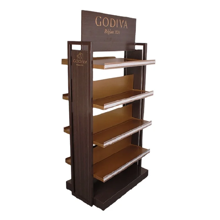 potato chips display rack potatoes honey rack for bread two sides shelf KD packing durable food snack showing stand