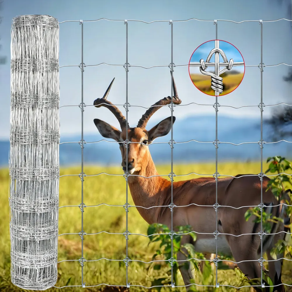 YESON knotted fence australia standard galvanized steel fixed knot deer fence