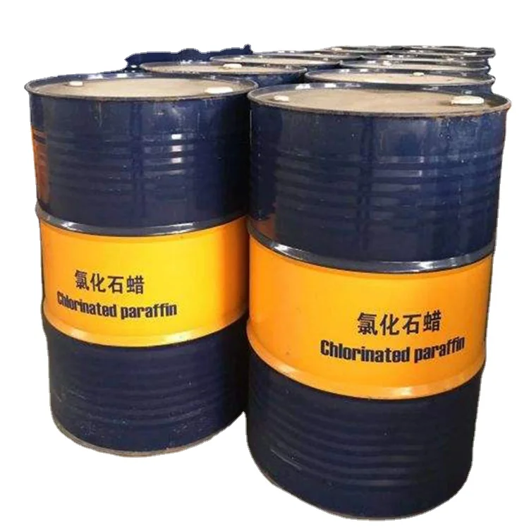 China Manufacturer Liquid Paraffin wax Plasticizer Chlorinated paraffin/Chlorinated paraffin 52#