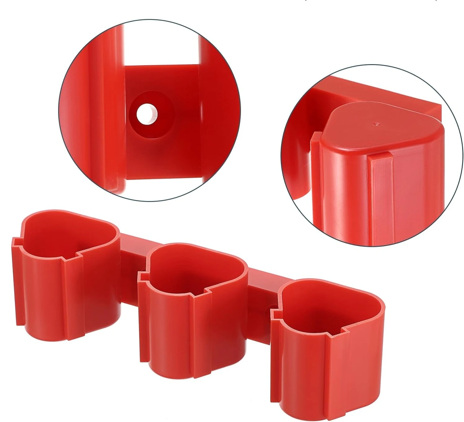 For Battery Tool Adapts to for Milwauk 3-in-1 Hanger Wall Mounted Battery Storage Rack Battery Accessory Storage Kit