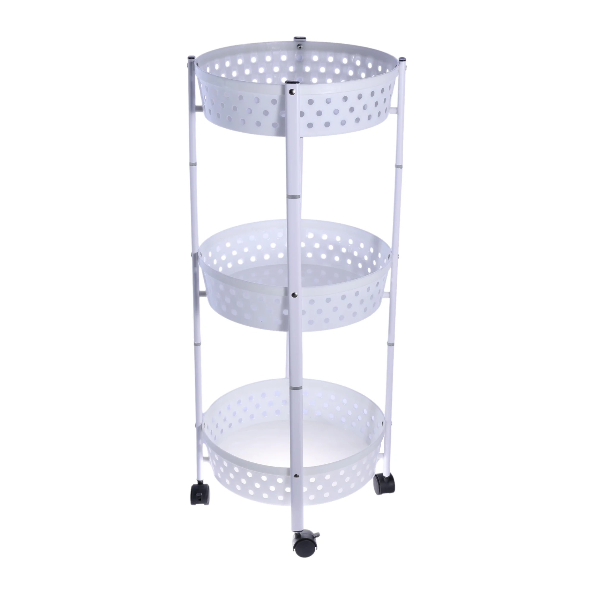 Multi Purpose Kitchen Cart With Drawers Onion And Potato Storage 5-layer Fruit And Vegetables Storage