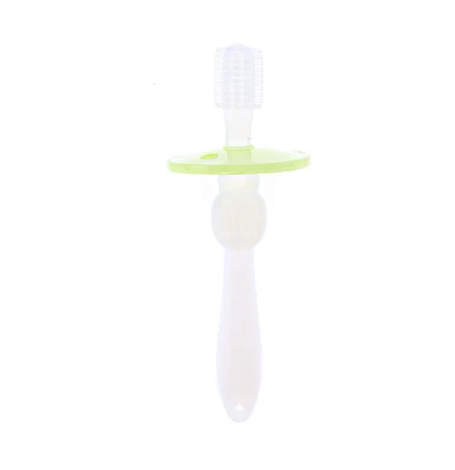 
2020 New Design Silicone Baby Practice Toothbrush 
