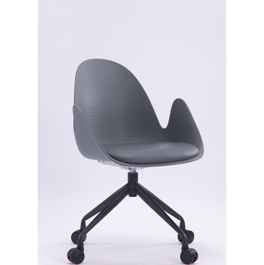 Новейший дизайн, высокое качество, обеденный пластиковый металлический стул, полипропиленовый стул с обивкой