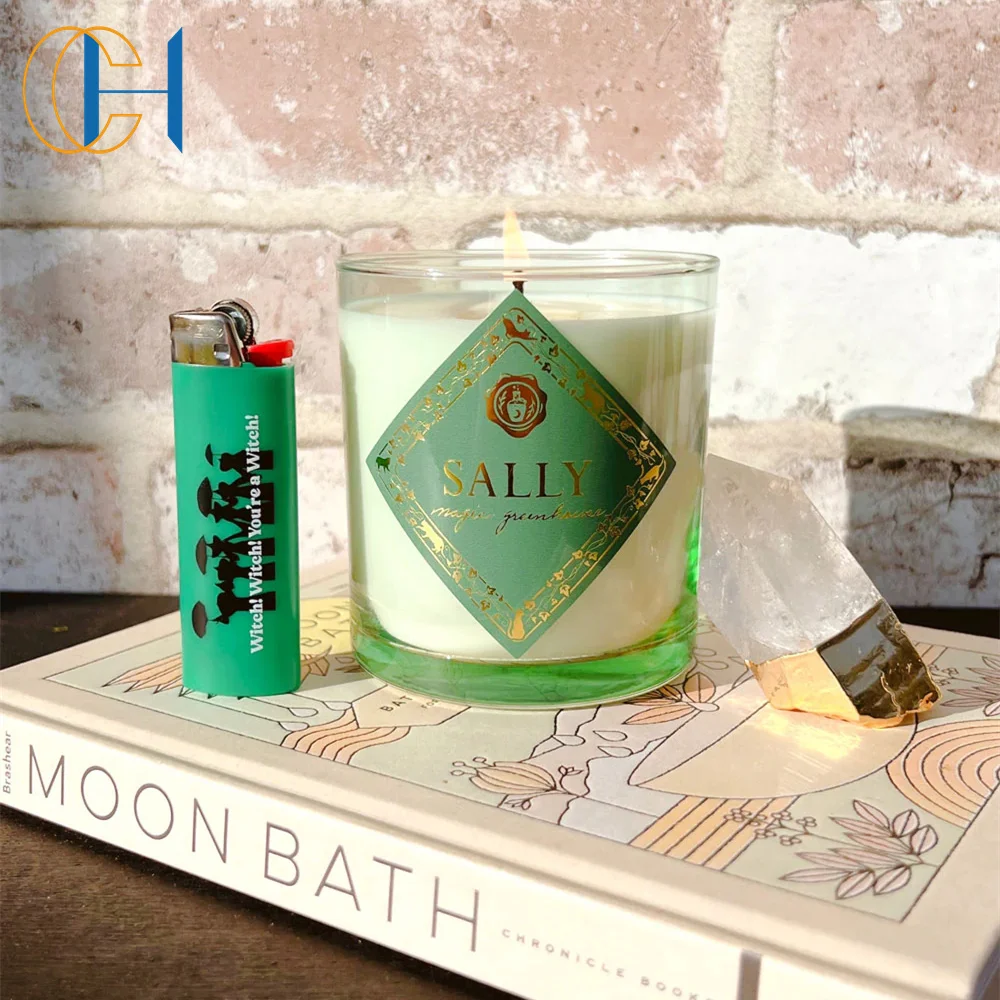 C&H Top Selling Luxury Private Label Custom Scented Soy Wax Glass Jar Candles