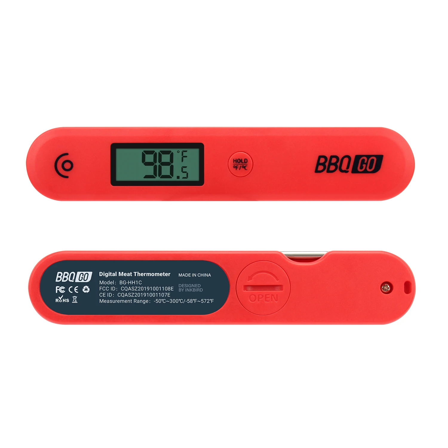 
2021 INKBIRD BBQGO digital meat thermometer BG-HH1C for Kitchen,Cook, Candy, Baking, Deep Fry 