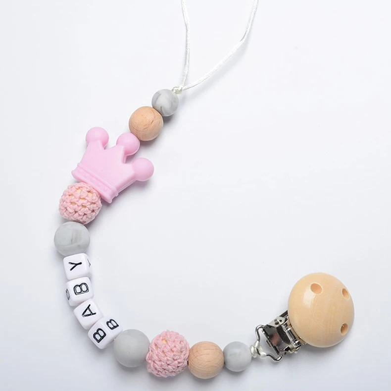 New Arrival  Environmentally Friendly Silicone Baby Pacifier Clip Without Bisphenol