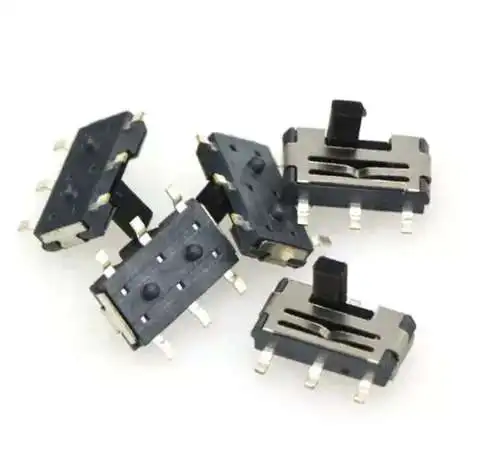 
original Six feet Toggle Switch SMD MSS 22CO2 2P2T double row two files  (1600259068765)