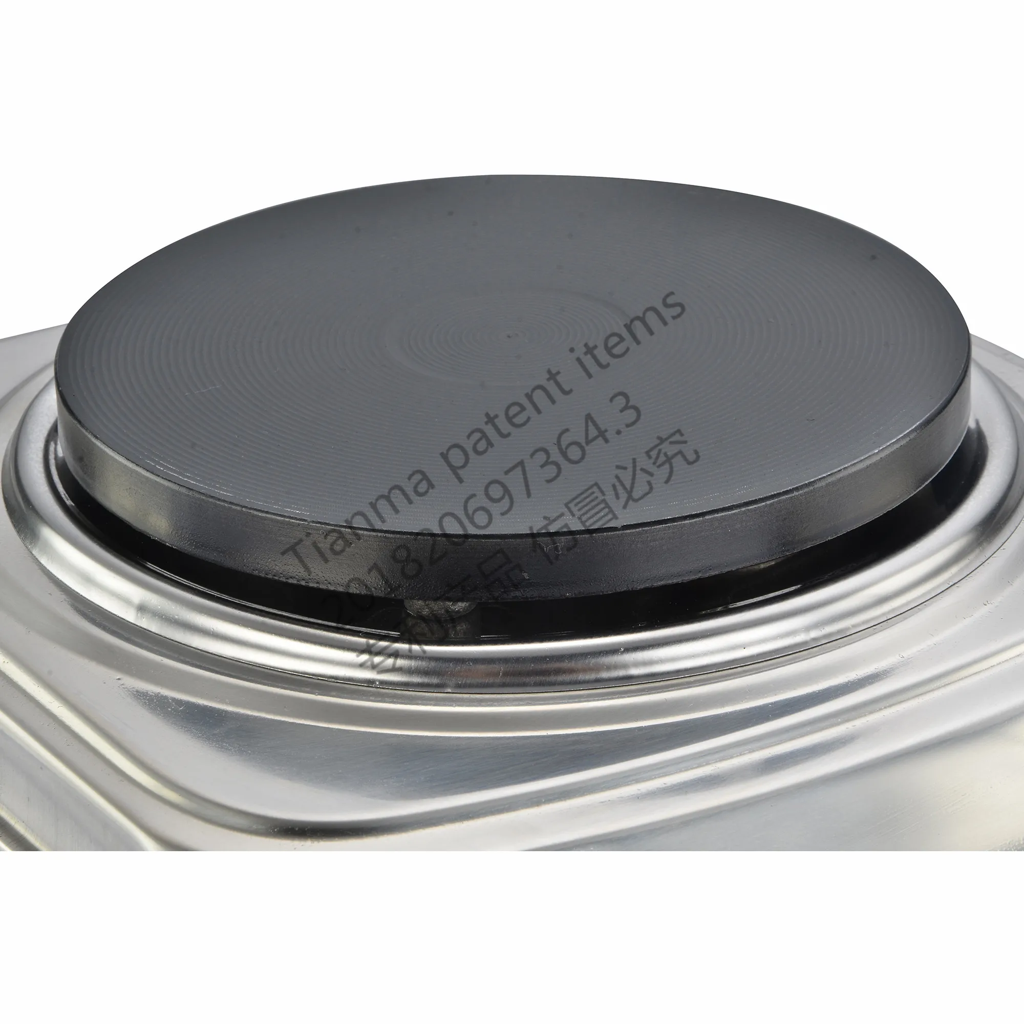 hot sale portable  multi-function excellent quality Stainless Steel double-burner electric cooking stove with handle hot plate