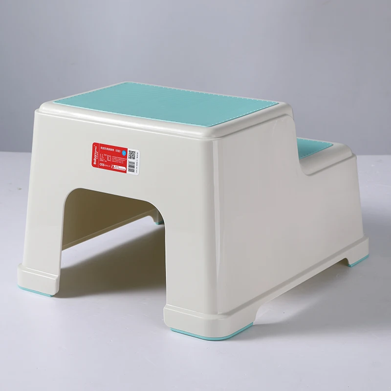 2 Step Stool for Kids Toddler Stool for Toilet Potty Training Slip Resistant Soft Grip for Safety as Bathroom Potty Stool